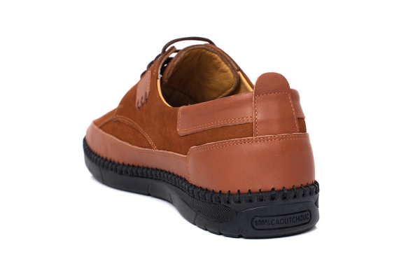 J801 Nubuk Taba - Taba Erkek Ayakkabı Modelleri, Deri Erkek Ayakkabı Koleksiyonu