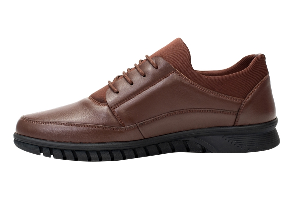 J656 Brown Men Comfort Shoes Autumn, Genuine Leather Man Comfort Shoes