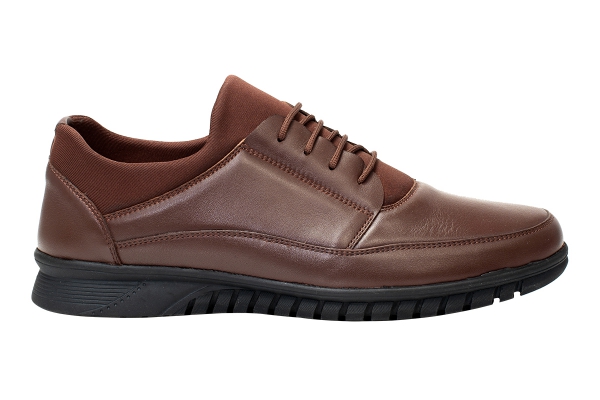 J656 Brown Men Comfort Shoes Autumn, Genuine Leather Man Comfort Shoes