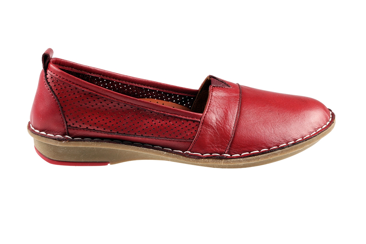 Red hotsell comfy shoes