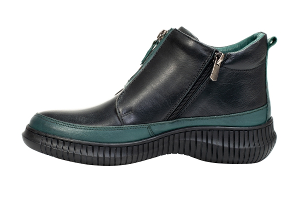 JWB1908 Black - Green Women's Boots Models, Women's Boots